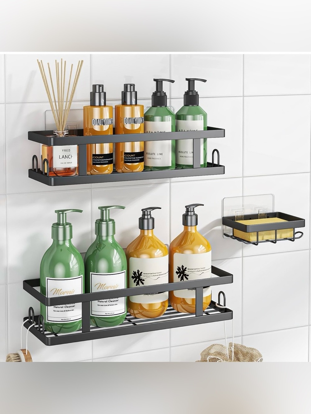 Youvip Adhesive Shower Caddy